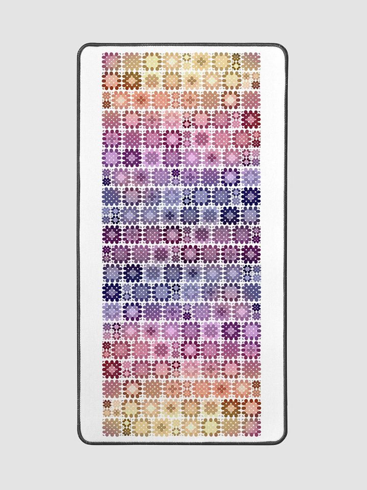 Granny Square Blanket - Deskmat 15.5" x 31.5" product image (2)