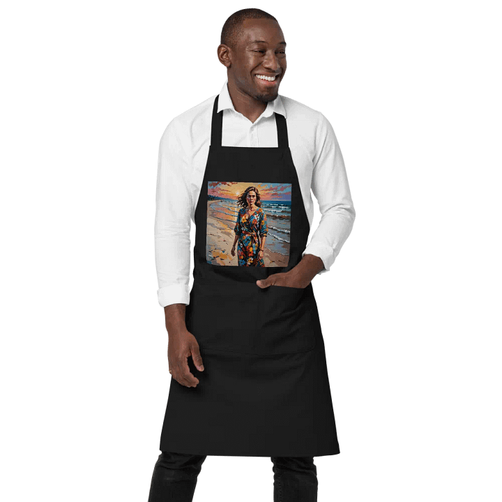 Sunset Stroll Floral Apron product image (1)