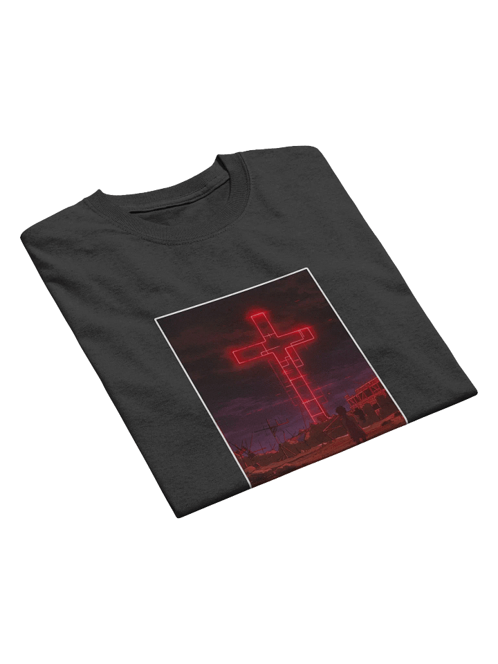 "THE END" Heawyweight Printed T-Shirt product image (2)