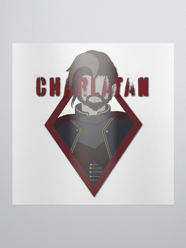 The Charlatan Sticker product image (1)