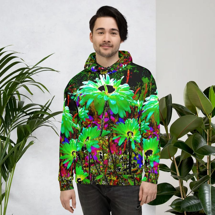 Abstract Vibrantly Surreal Daises in the Garden product image (4)