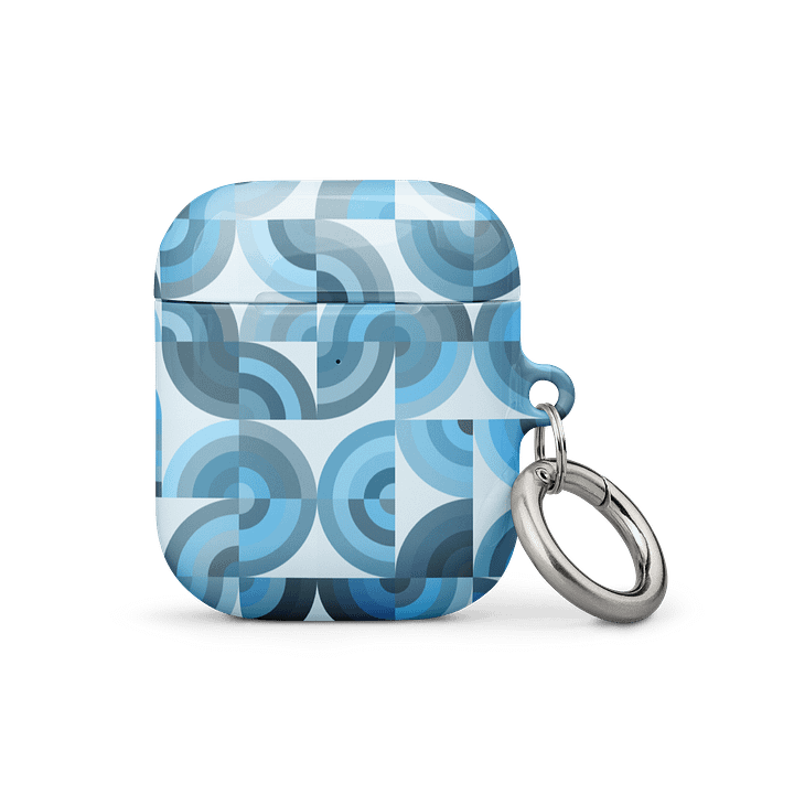 Sapphire Swirls All-Over Print AirPods® Case product image (1)