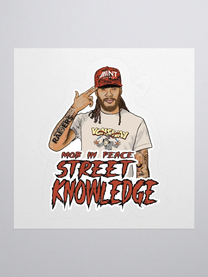 Street Knowledge Sticker product image (1)