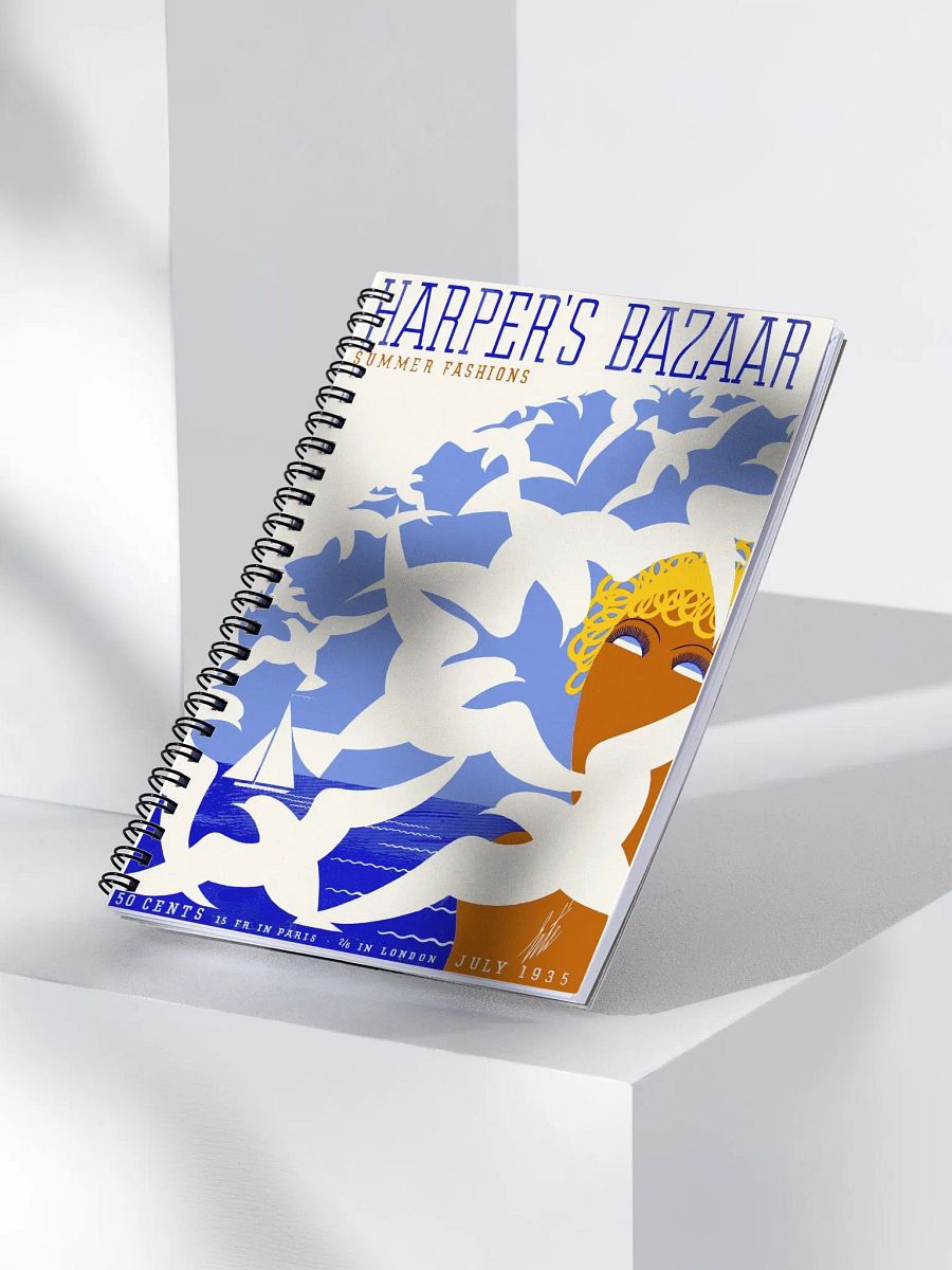 Harper's Bazaar 1935 Spiral Notebook product image (3)