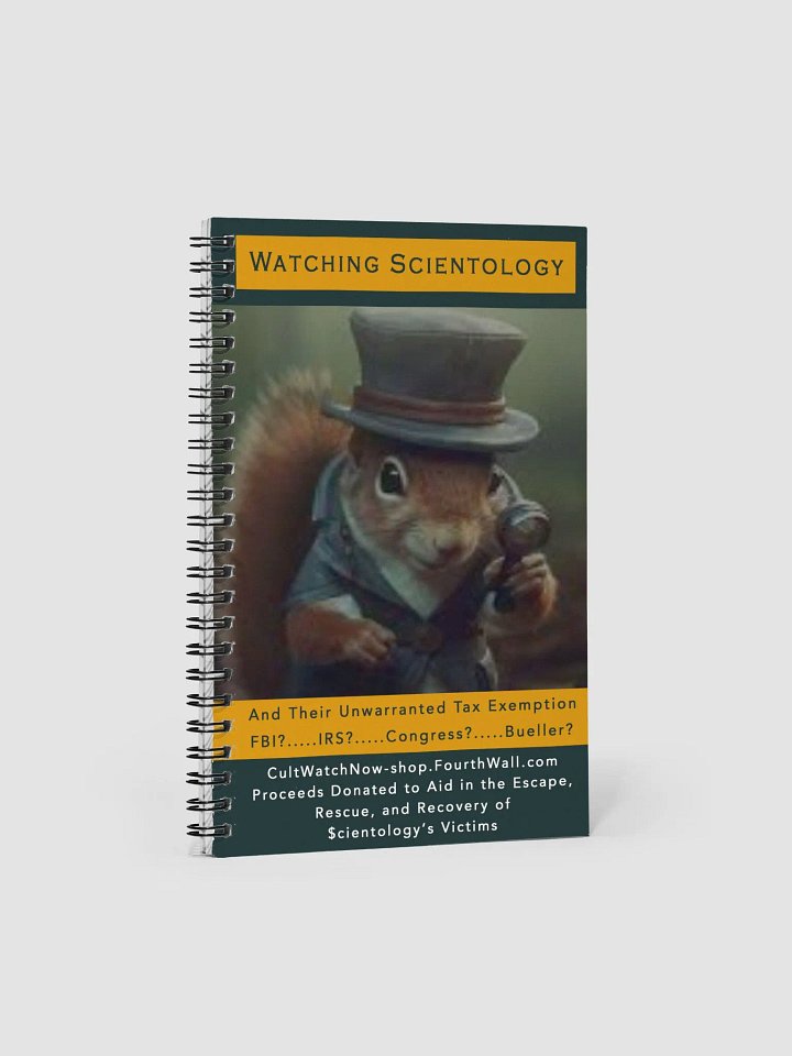 Notebook - Watching Scientology's IRS Exemption product image (1)