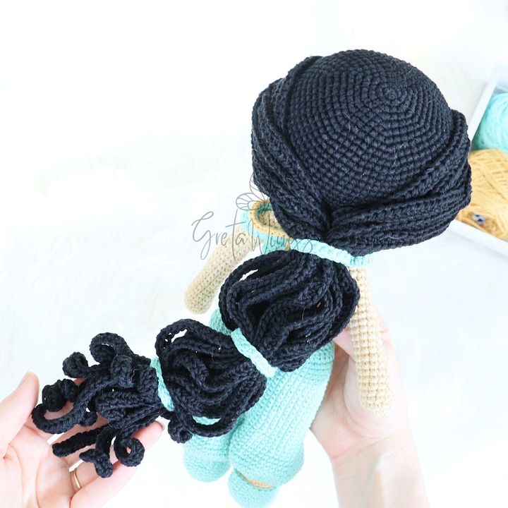 Princess Jasmine Amigurumi Crochet Pattern (Digital Download) product image (2)