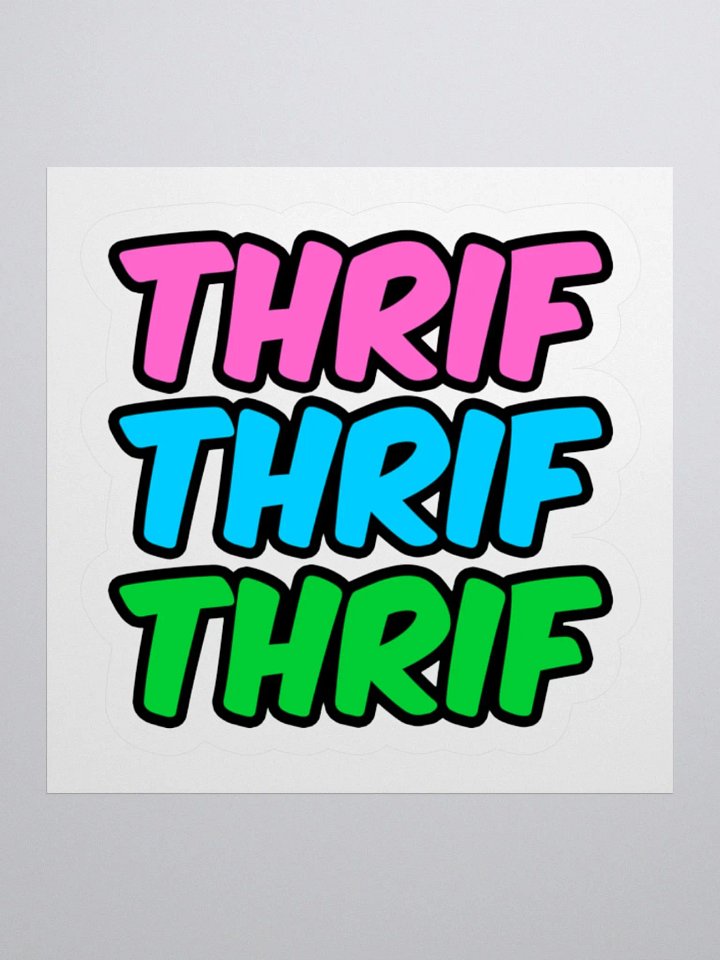 Thrif Sticker product image (1)