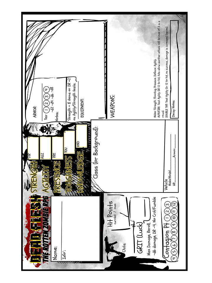 Limited Edition Dead Flesh Physical Book product image (2)