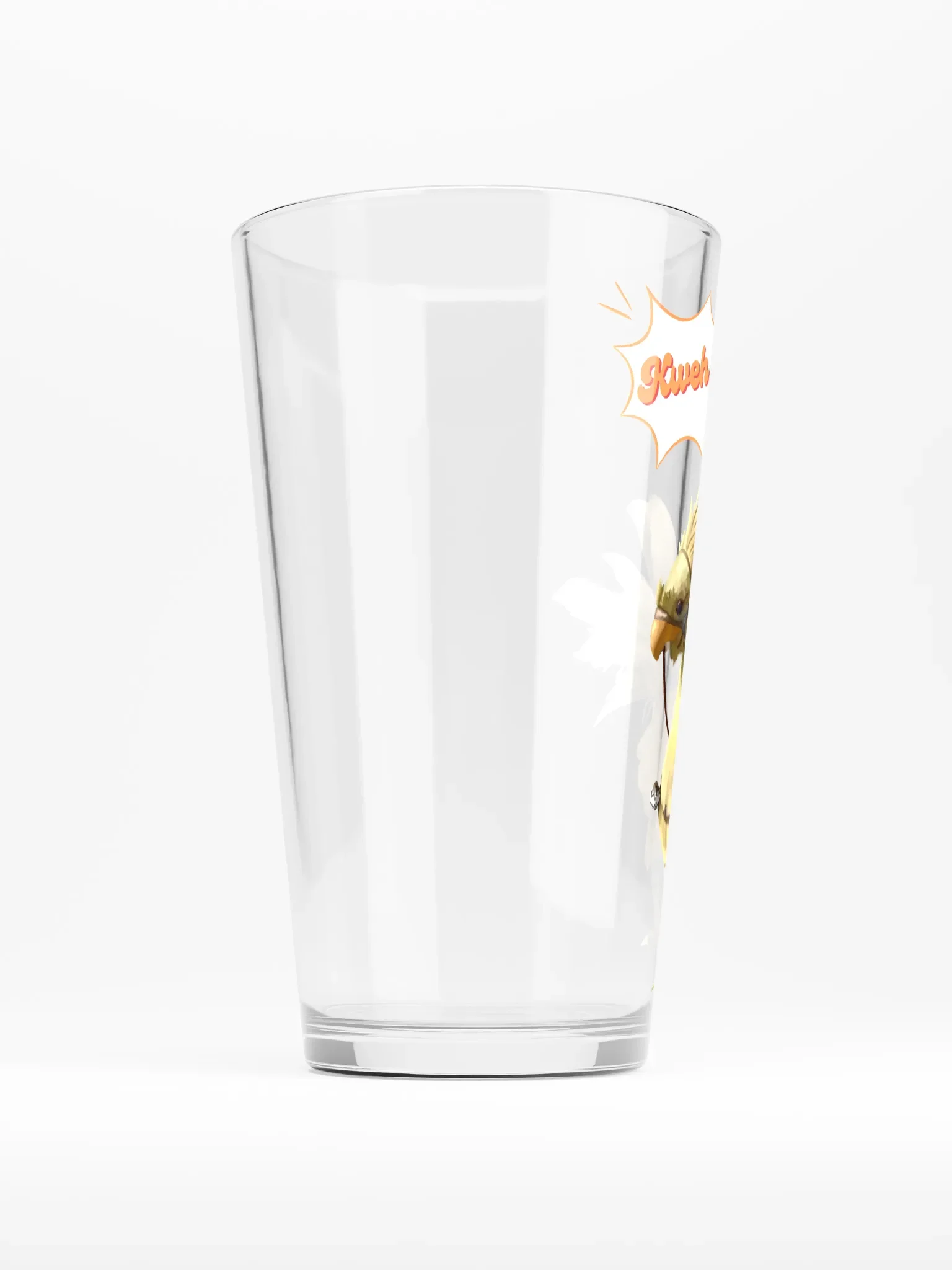 Kweh! Pint Glass product image (2)