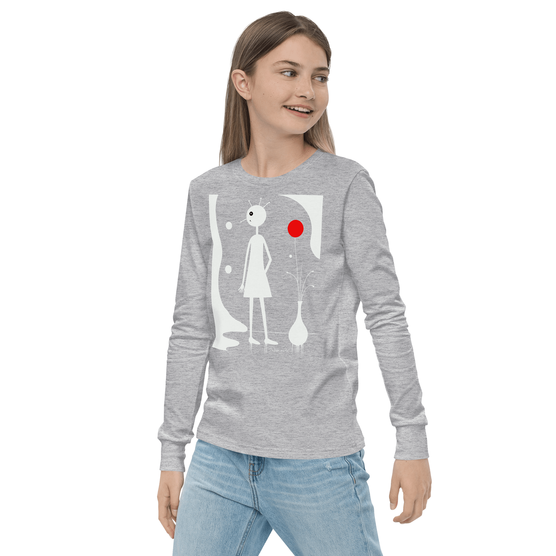 Bella+Canvas Youth Long Sleeve T-Shirt product image (3)