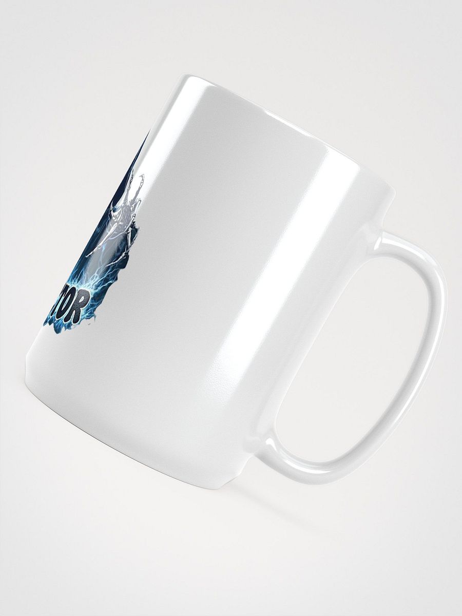 AD Ribbon Logo White Glossy Mug product image (4)