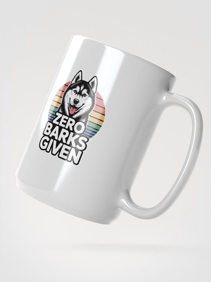 Zero Barks Given - Husky Dog Mug product image (2)