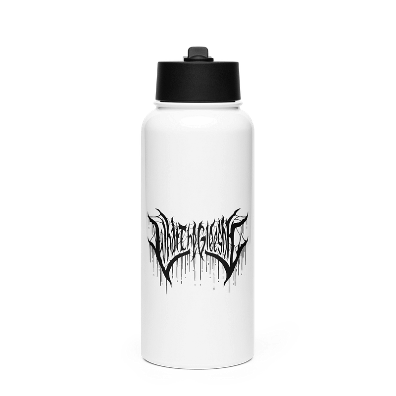WhatTheGleeson Death Metal Water Bottle