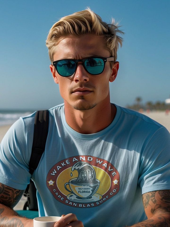Wake and Wave Comfort Colors Dyed Tees product image (1)