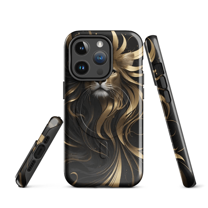 MagSafe® Tough Case for iPhone – The golden Lion product image (1)