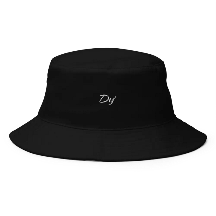 black dvj bucket hat product image (1)