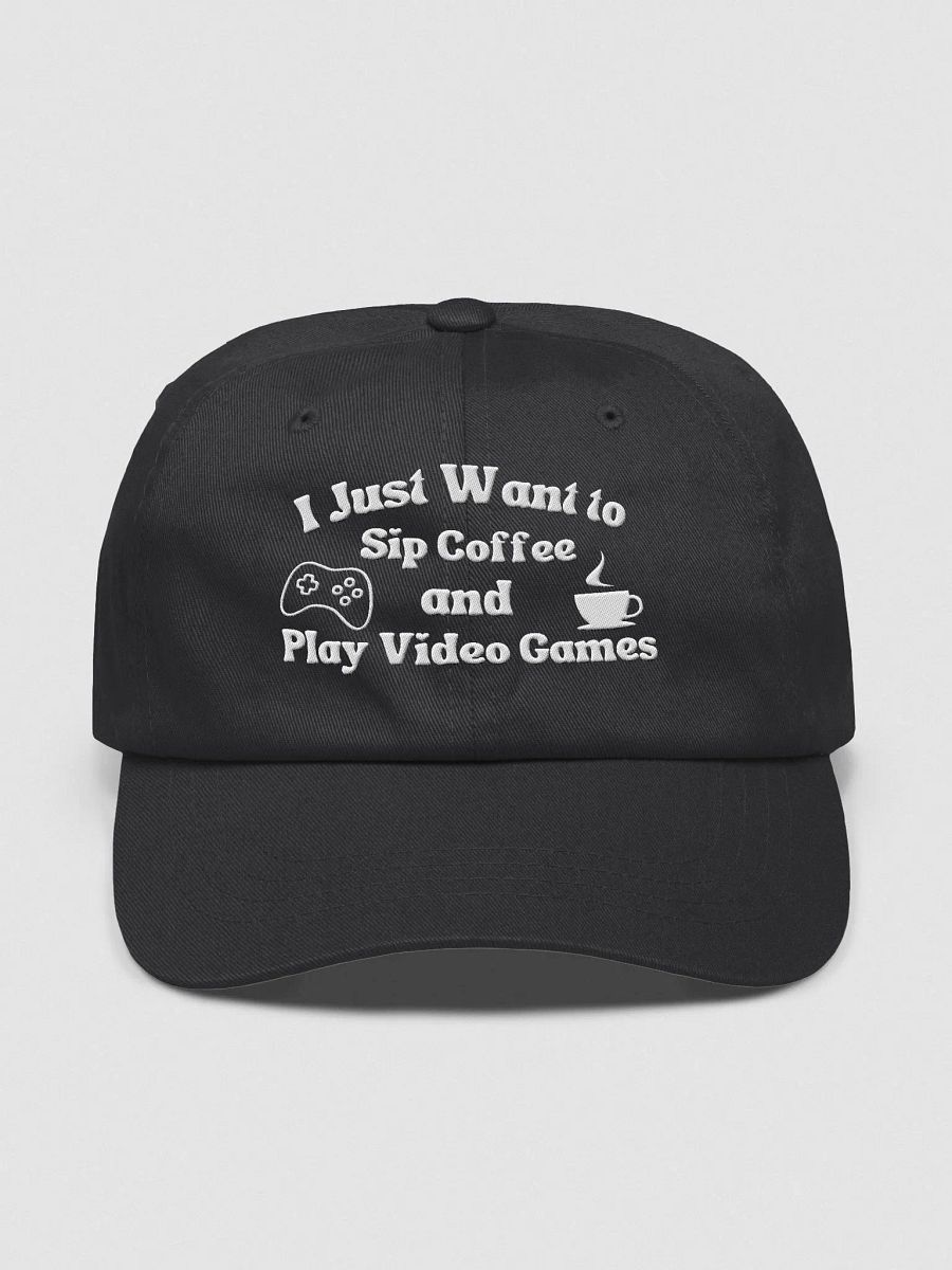 Coffee and Video Games Baseball Cap product image (1)