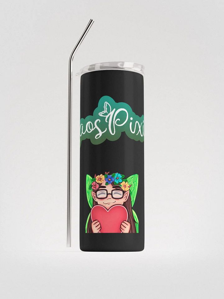 Pixie love and name tumbler product image (1)