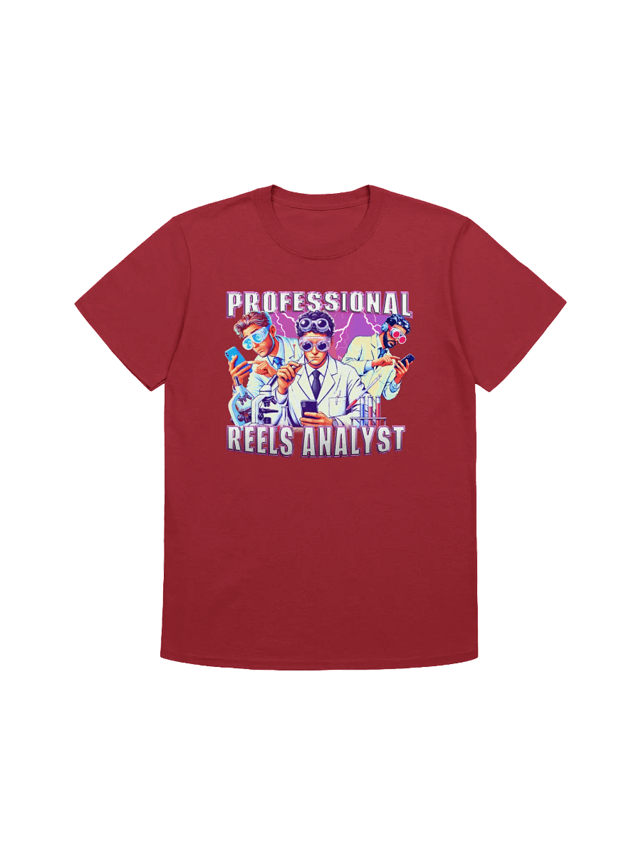 Professional Reels Analyst T-Shirt product image (2)