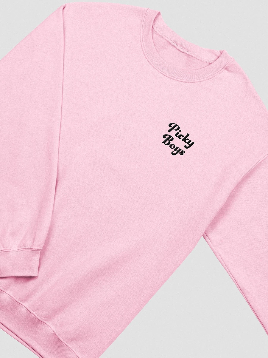 Picky Boys Embroidered Crewneck Sweatshirt (6 Colors) product image (3)
