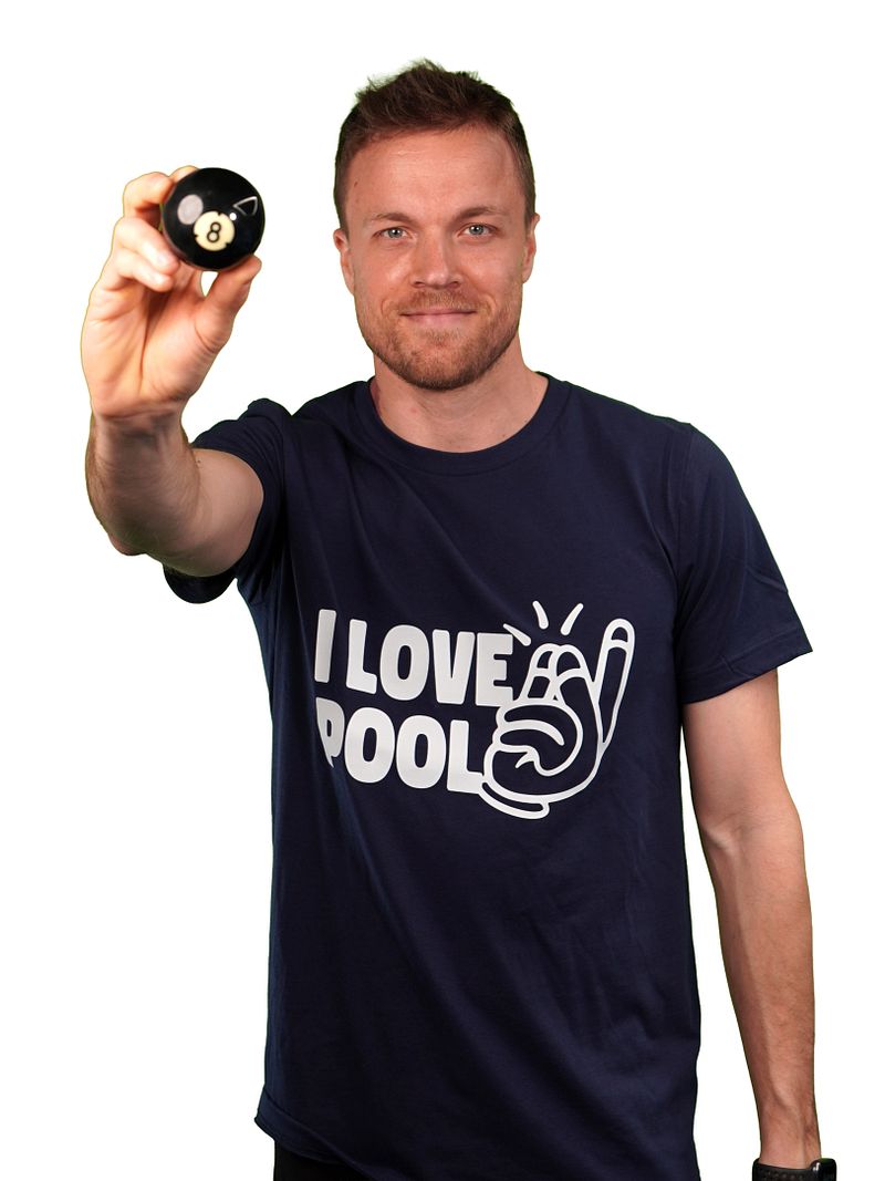 Camiseta I love pool
