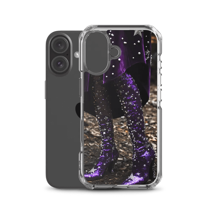 Starry Night Sparkle Boots iPhone Case product image (50)