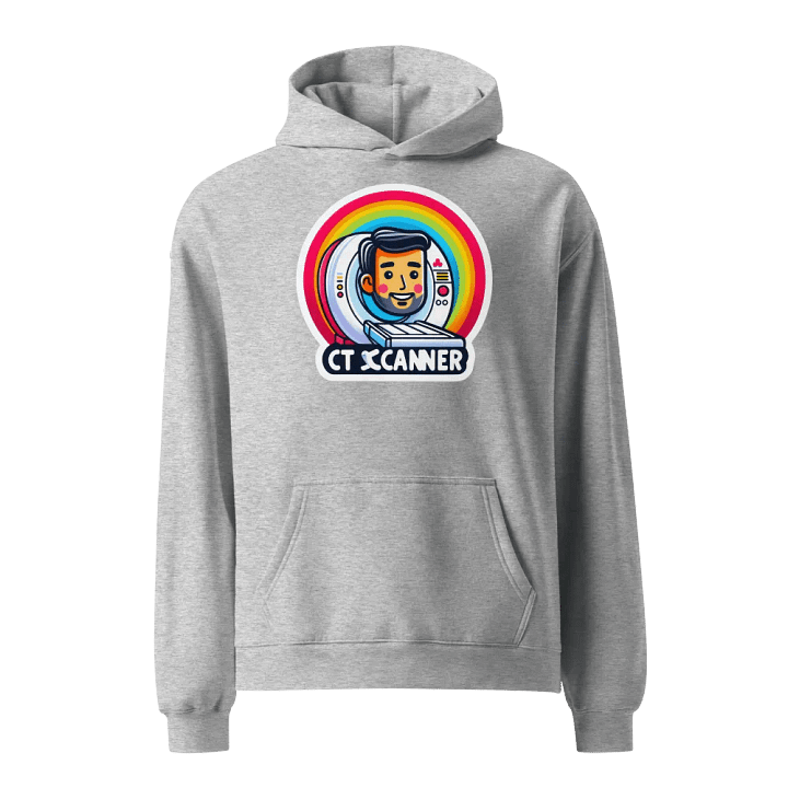 Rainbow CT Xcanner Unisex Oversized Hoodie product image (4)