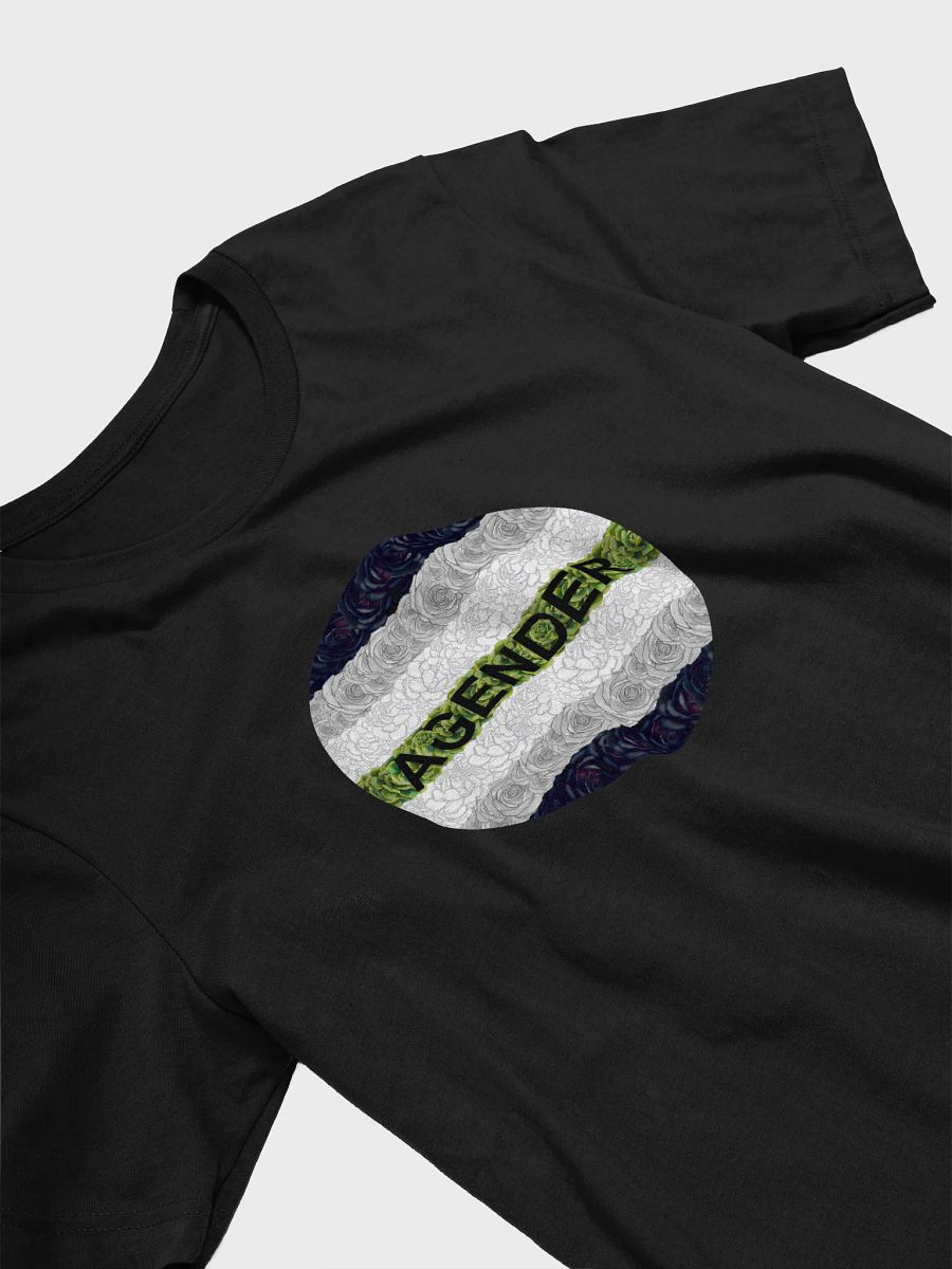 floral agender t-shirt product image (3)