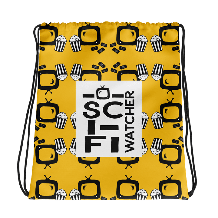 Sci-Fi Watcher Drawstring Bag product image (1)