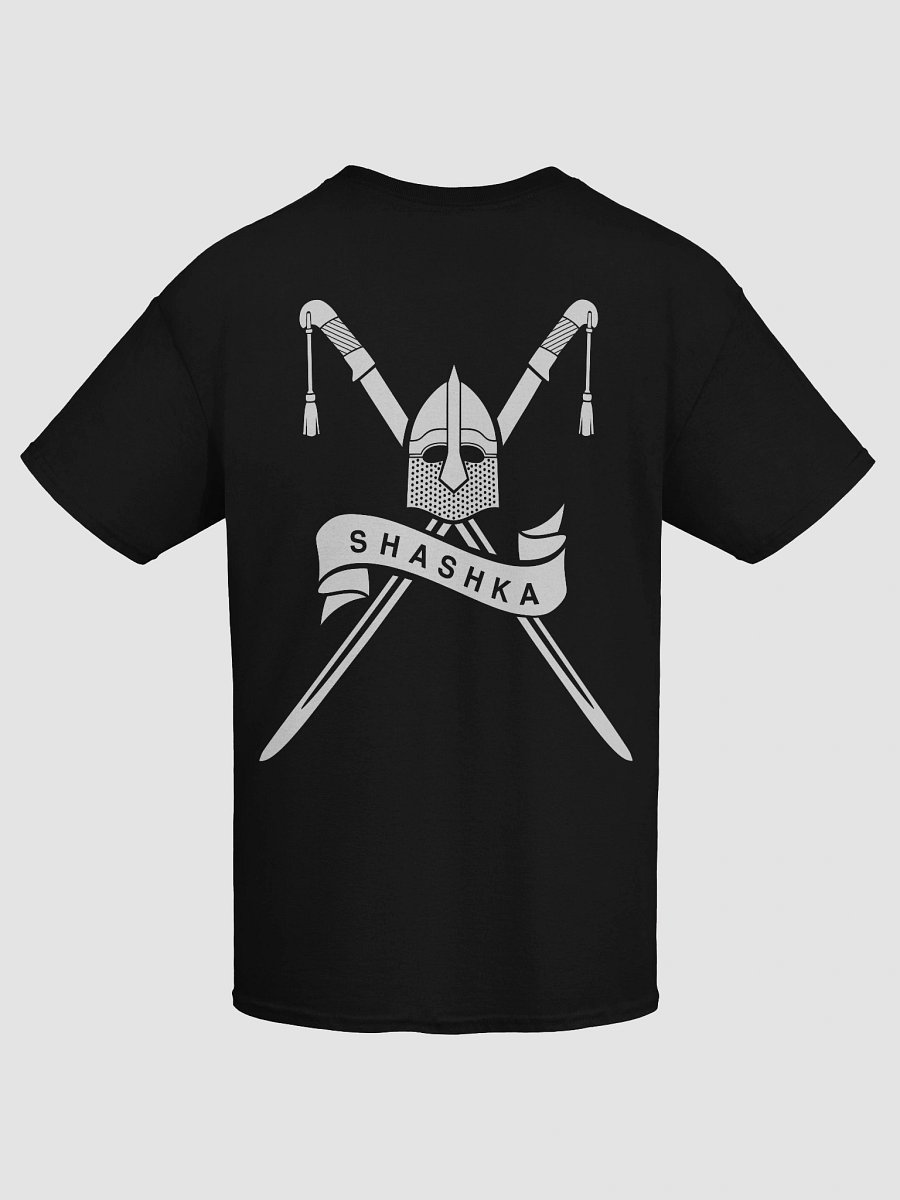 Heavyweight T-shirt - white shashka on back product image (101)