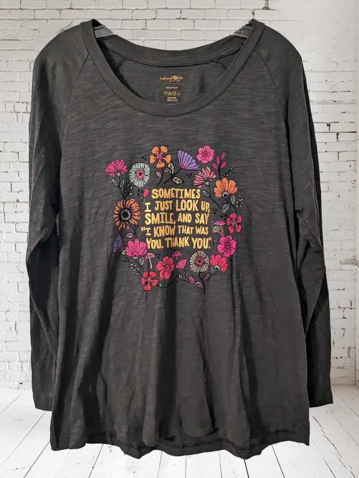 M Gratitude Long Sleeve product image (1)