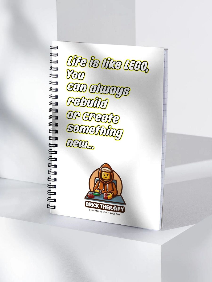 Life is like Lego Journal Notepad product image (4)
