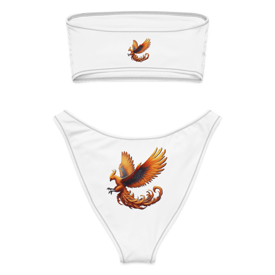 Mythical Firebirds All-Over Bandeau Bikini product image (2)