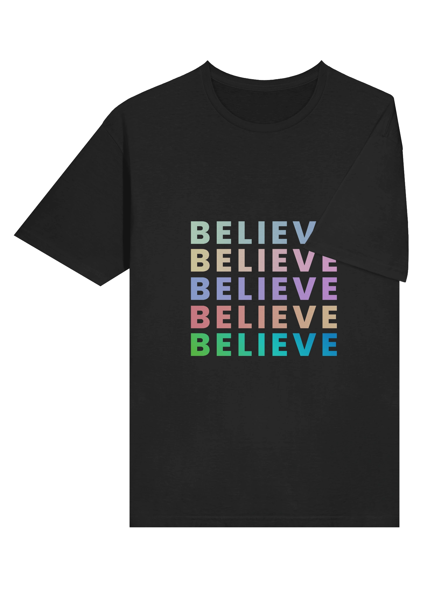 Vibrant Believe Grid T-Shirt product image (48)