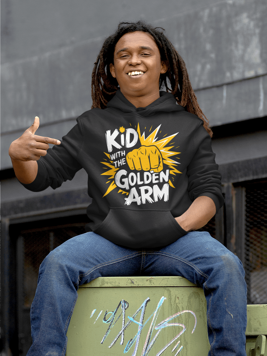 Kid With The Golden Arm Premium Hoodie product image (1)