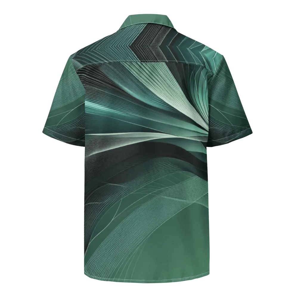 Men's Full-Print-3 Green Hawaiian Shirt product image (5)