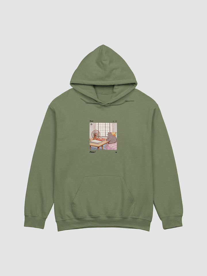 Cozy Cat Booklover Hoodie product image (1)