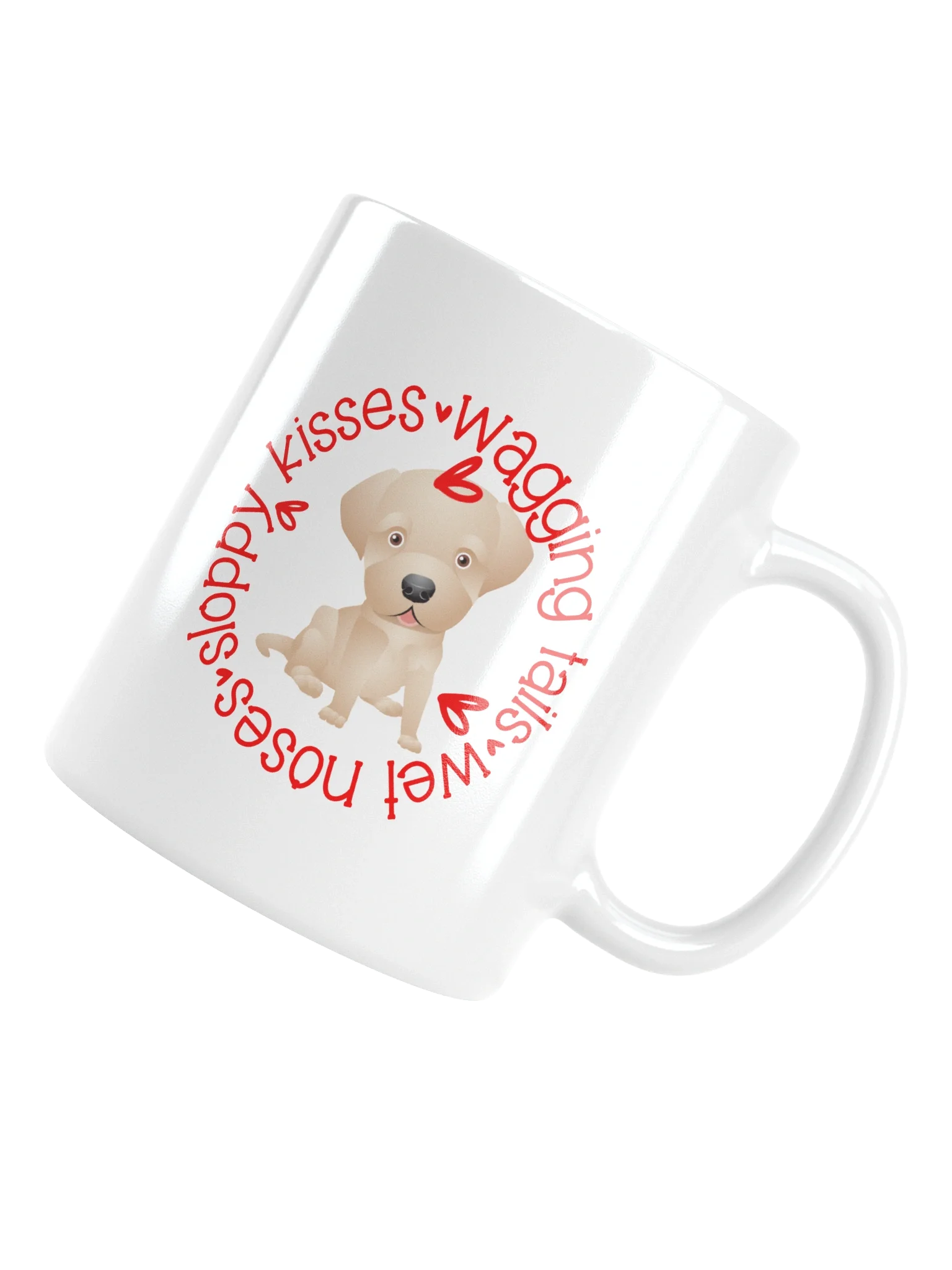 Sloppy Kisses Golden Lab Mug product image (14)