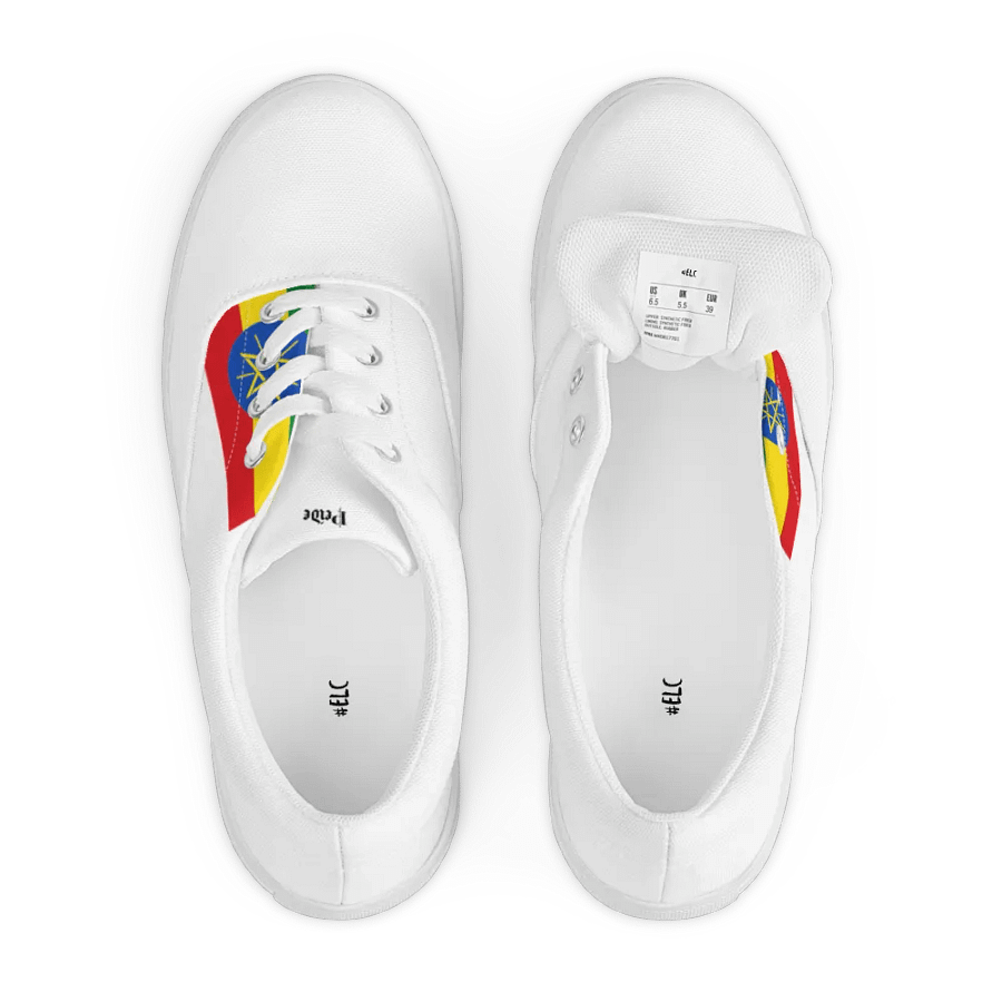 Ethiopian Pride Men's Canvas Shoes product image (7)