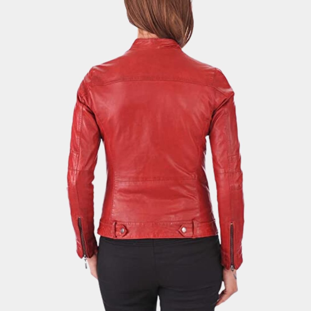RESIDENT EVIL - Clair's Red Leather Jacket [LADIES] product image (3)