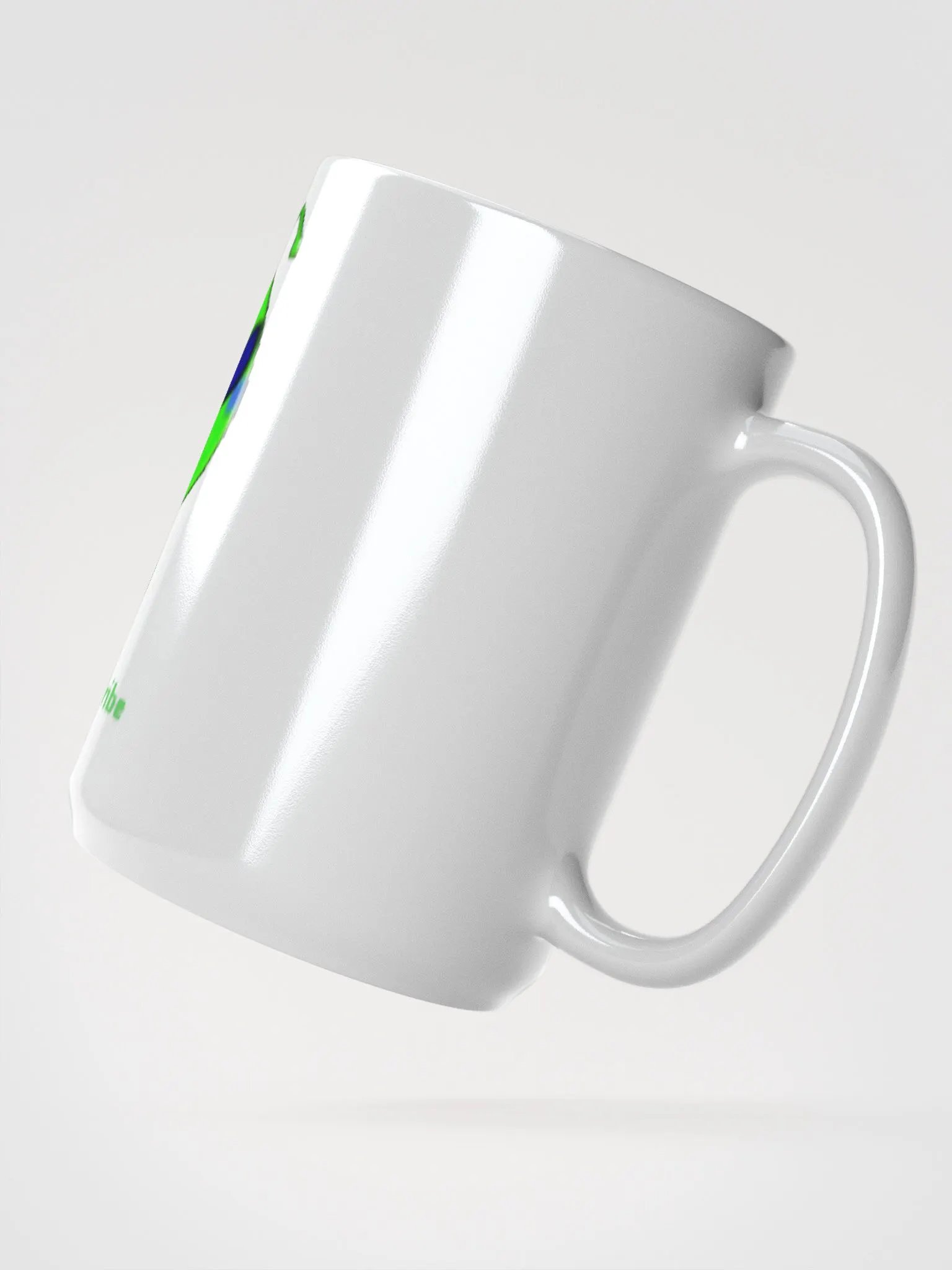 Cheeky Alien Playfully Staring Mug product image (2)