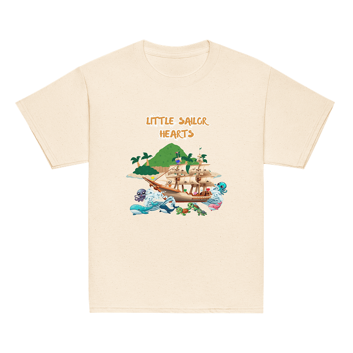 Little Sailor Hearts Youth Tee product image (37)