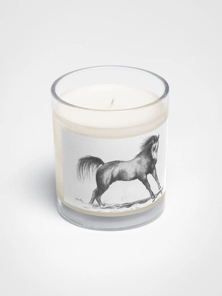 horse cantering candle product image (2)