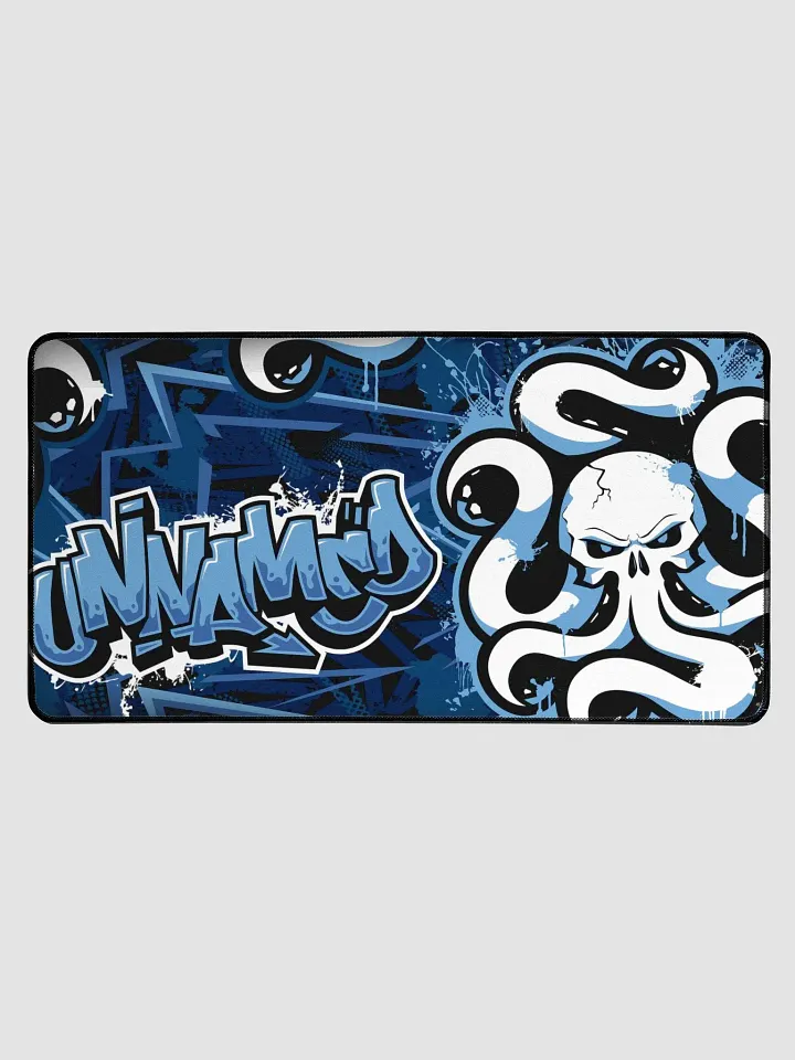 Graffiti Blue Mouse Mat product image (1)