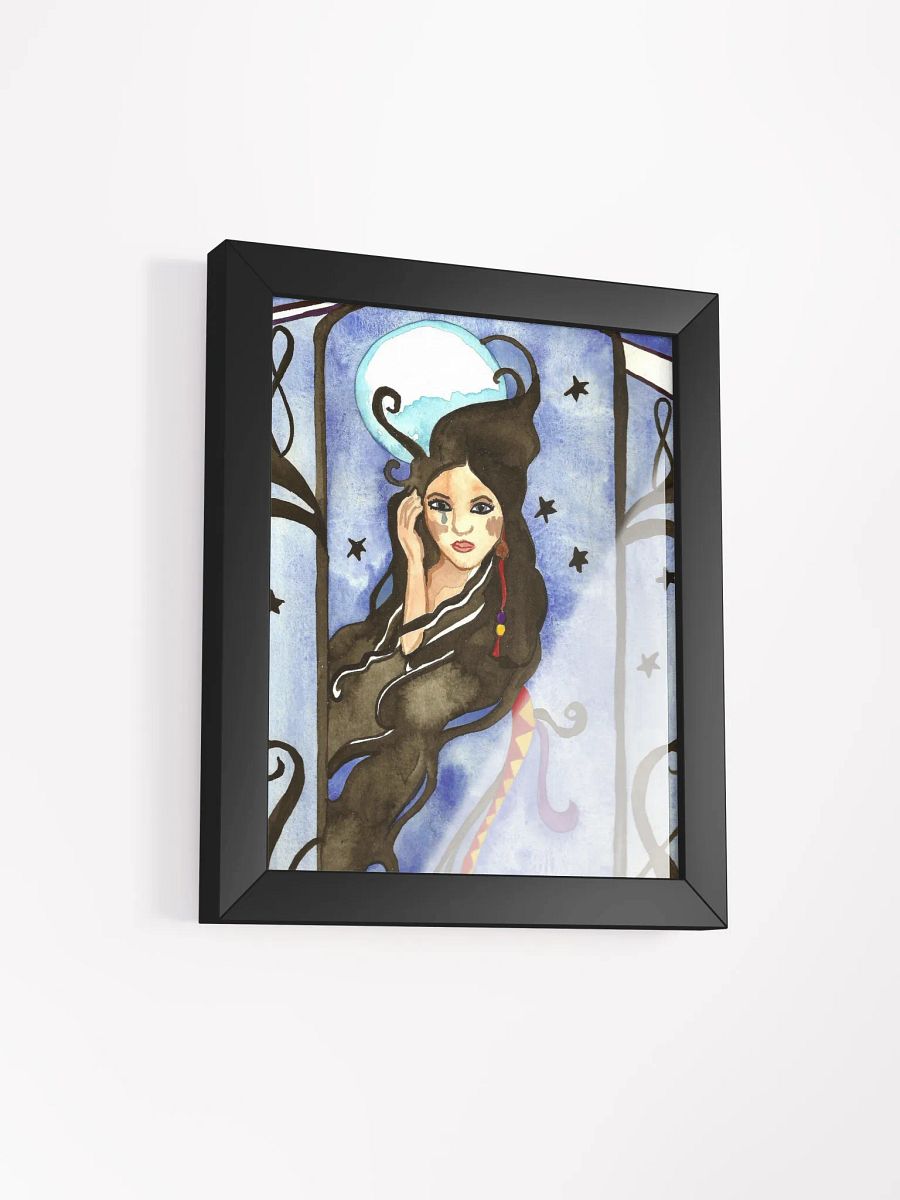 Kuutar Goddess Of The Moon Framed Print product image (8)