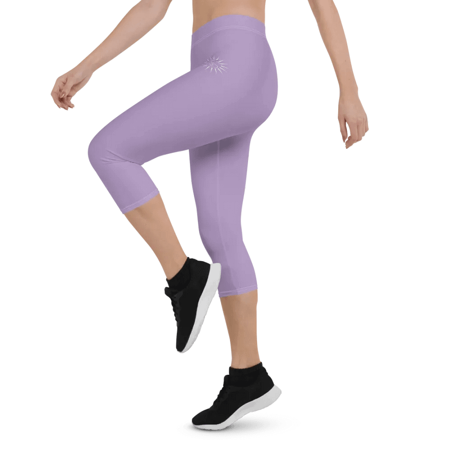 Sunray Swag Capri Yoga pants - Lilac product image (4)