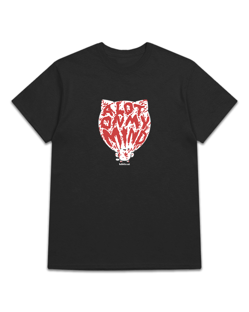 ヽ(o･་།･o)ノon my mind tee product image (1)