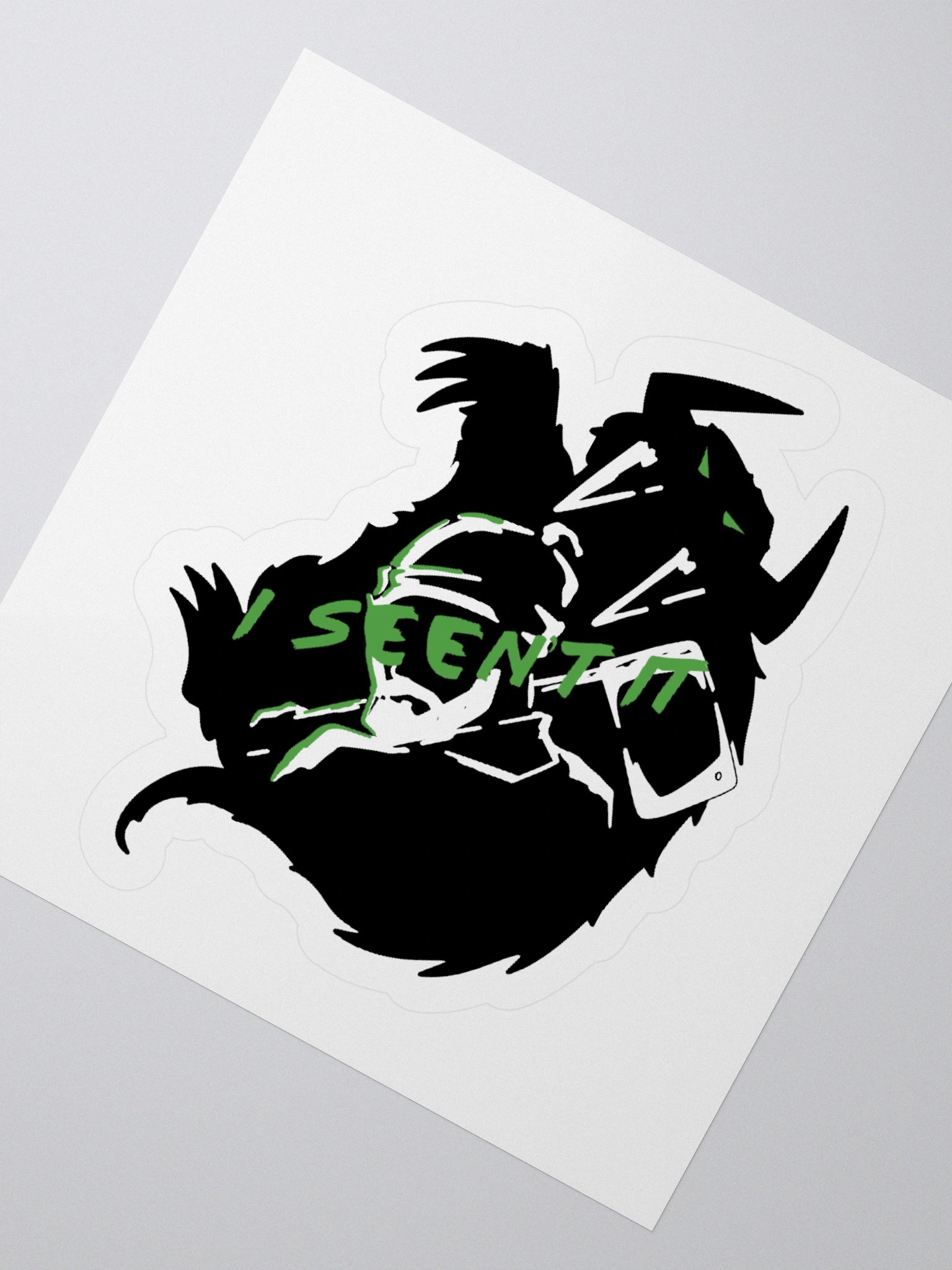 I Seen't It (Hodag) Sticker product image (4)