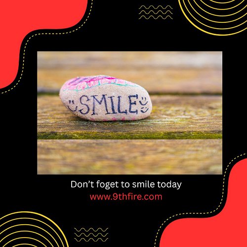 #9thfire #workforit #smile
#thinkbig #motivationalpost
#grit #inspirationalwords
#successstory #successquote
#youcan #happy
#...