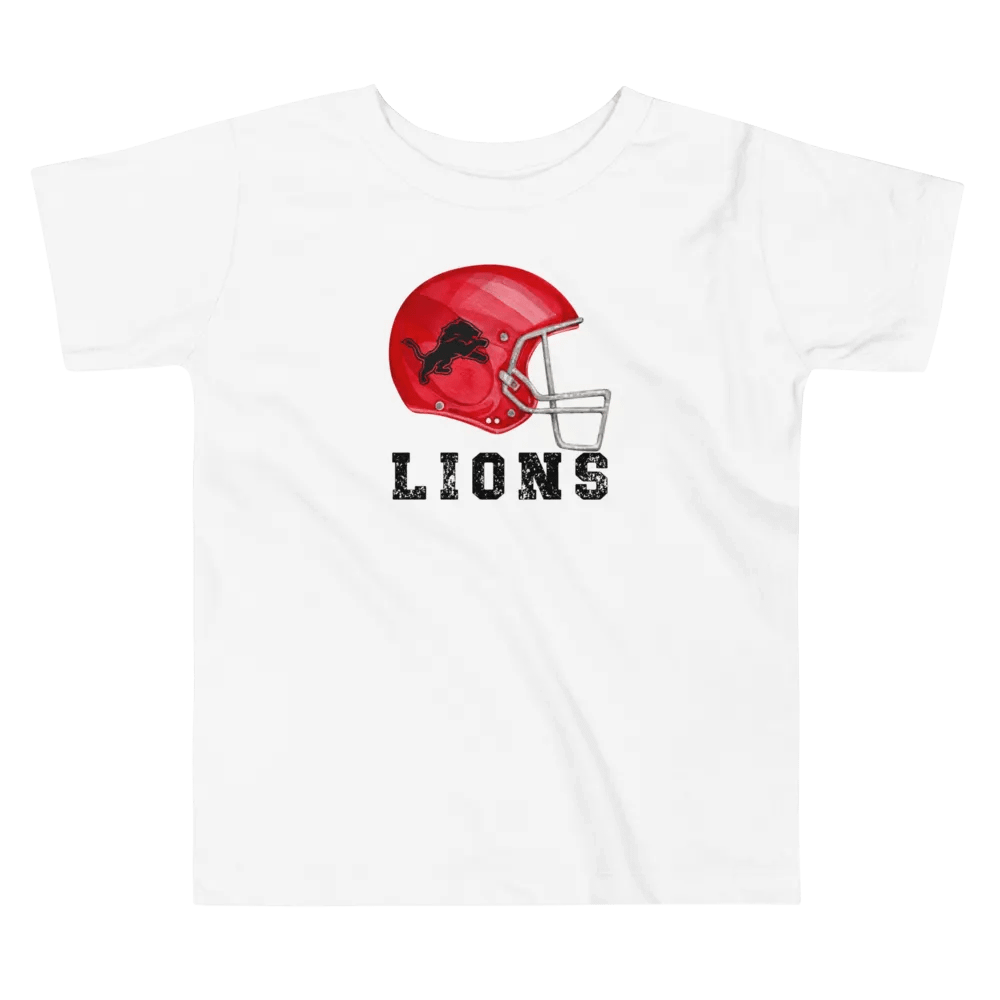 Toddler Boys Lions Football T-Shirt (Homemade) product image (5)